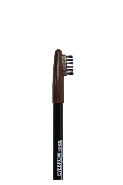Carla Professional Make Up Eyebrow Pencil with Brush Cover (Chocolate) - Eyebrow Pencil - No: 215