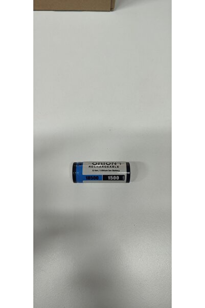 Orion 18500 1500 Mah  3.7 V Lityum-İyon Pil Şarj edilebilir Başsız