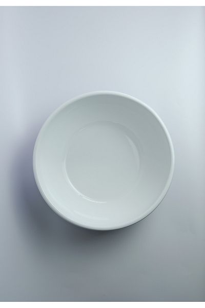 Elifle 32cm Beige Large Enamel Bowl - Whisk and Mixing Bowl Dough Basin