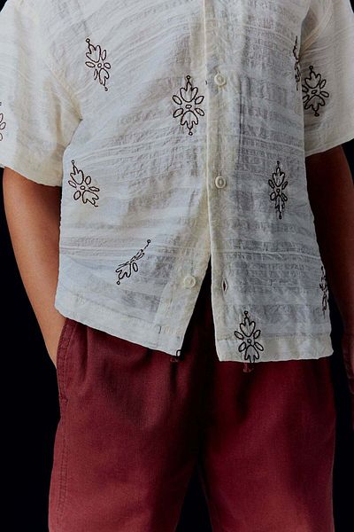 H&M Linen-blend trousers