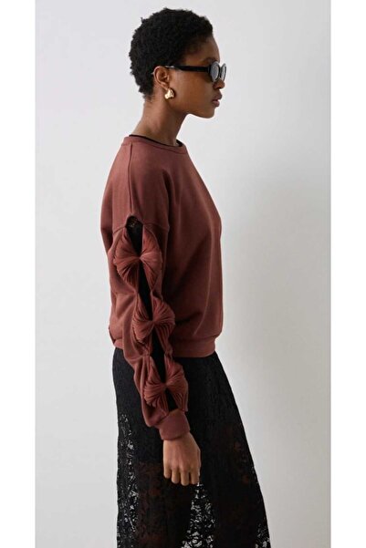 BSB Kolları fiyonklu bluz