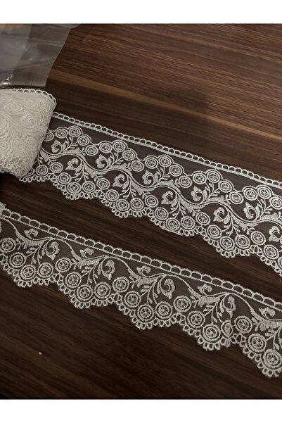 Butik Geniş ince beraber takım Güpür 1 topu 9 metre imza Tekstil Fransız dant...