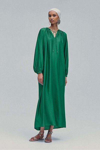 H&M Balloon-sleeved dress