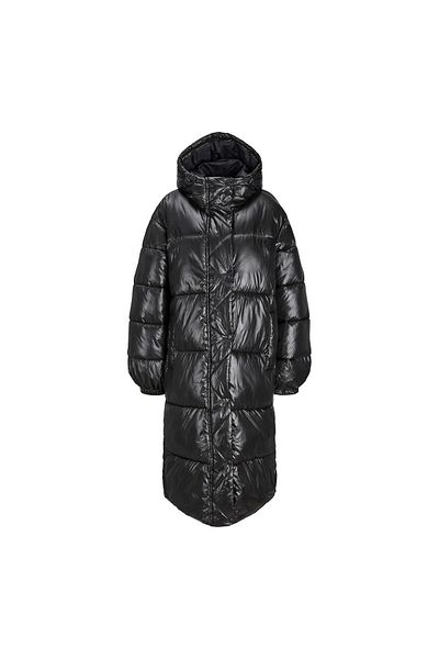 JJXX 12236546   - Jxpearl Shine Black Long Puffer Jacket