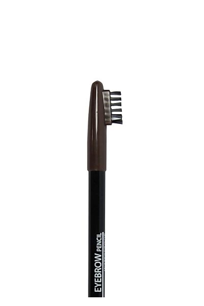 Carla Professional Make Up قلم حواجب كارلا (بني داكن) - قلم حواجب مع غطاء فرشاة - رقم: 214