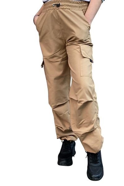 ANGELOS GIRLS Girl's Cargo Pocket Parachute Pants 12126