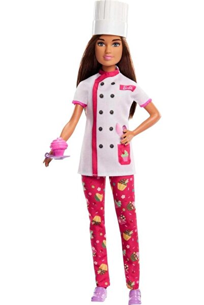Barbie Kariyer Bebekleri Pasta Şefi HKT67
