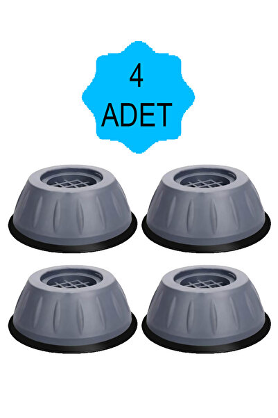 Mode Cool 4 Adet Titreşim Gürültü Önleyici Beyaz Eşya Ayağı Çamaşır Bulaşık M...