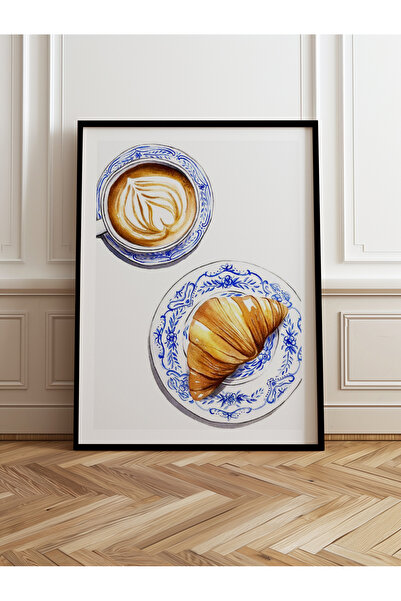 HOMEPACK Единична картина в дървена рамка, единичен плакат, картина TK/796