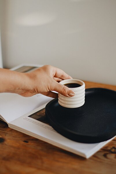 BEIGE Bej Türk Kahvesi / Espresso Seramik Fincan