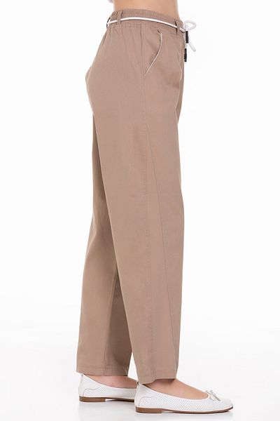 ANGELOS GIRLS Girl's Gabardine Trousers with Elastic Waist and Cord Px452.2