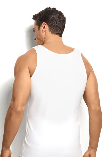 Jiber Чоловічий 2-х предметний економічний комплект з широким коміром, бавовняний майка