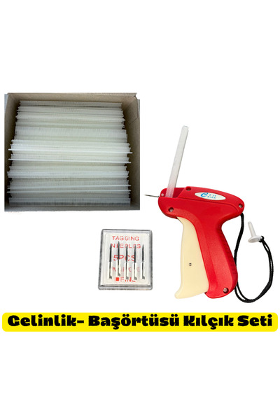 SEVDİK Gelinlik Başörtüsü Tasarımı Kıyafet için 7 mm Kılçık Seti