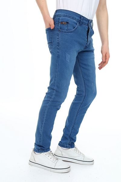 ANGELOS GIRLS 13-17 Years Boy's Lycra Jean Trousers - Extra Flexible Zx201