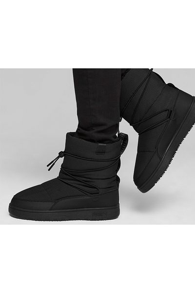 Puma Snowbae Wns - Γυναικείες μαύρες μπότες εξωτερικού χώρου
