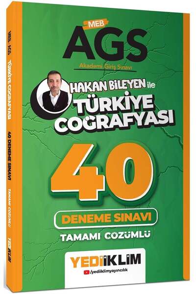 Yediiklim Yayınları MEB AGS Hakan Bileyen ile Türkiye Coğrafyası Tamamı Çözüm...