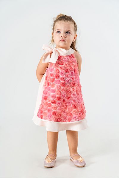 DFN Rochie florală pentru ziua de naștere/petrecere