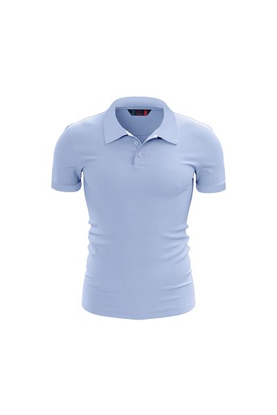 raru Ανδρικό μπλουζάκι πόλο ASTRUM BLUE