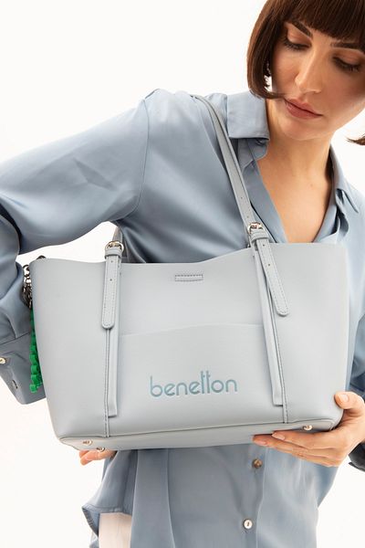 United Colors of Benetton GEANTA DE BRAȚ BENETTON DE DAMA ALBASTRU BNT1512