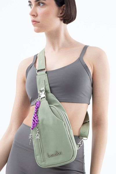 United Colors of Benetton Benetton Women's Crossbody Bag Water Green Bnt1492