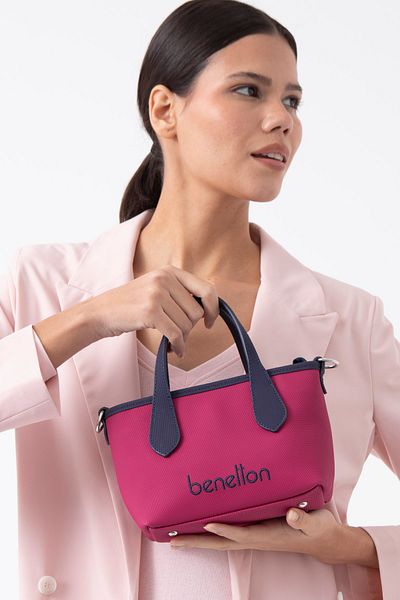 United Colors of Benetton Geantă de mână Benetton pentru femei - Prune-Bleumarin BNT1598