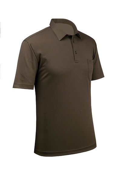 Çizgi Triko Ανδρικό πουκάμισο με γιακά μπλουζάκι Classic Fit - 4910BAT