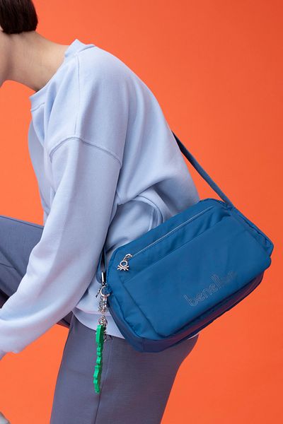 United Colors of Benetton Geantă de damă BENETTON albastră BNT1459