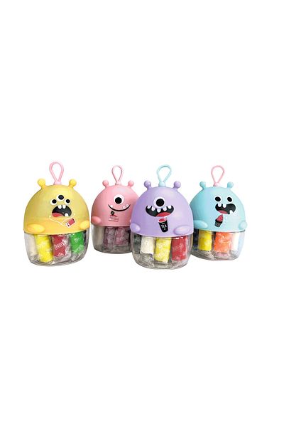 Beleduc Mini modeling set with 10 colors of light plasticine Monstruleti Purple