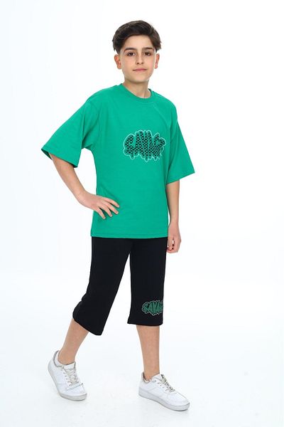 ANGELOS GIRLS Boy's Capri Top and Bottom Set Lx7111