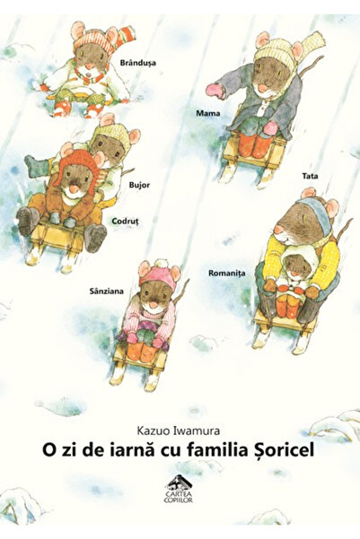 Editura Cartea Copiilor Μια χειμωνιάτικη μέρα με την οικογένεια των ποντικιών...