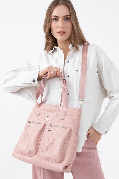 United Colors of Benetton Pink Beneton Women's Shoulder Bag - Bnt1472
