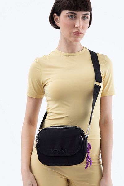 United Colors of Benetton Benetton Women's Crossbody Bag Black Bnt1493