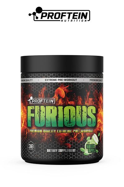 Proftein Extreme Pre-Workout Apple Flavored 30 Serve