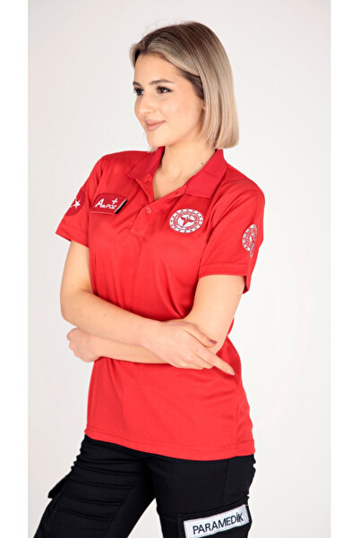 Ekg Medikal 112 Acil Sağlık Polo Yaka Comfort T-shirt (Unisex-Fileli Kumaş)