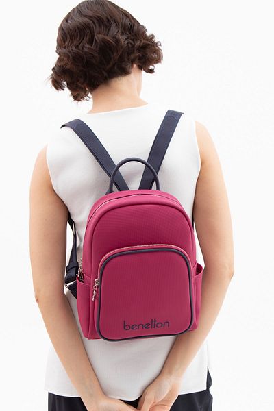 United Colors of Benetton Rucsac Benetton pentru femei - Prune-Bleumarin BNT1605