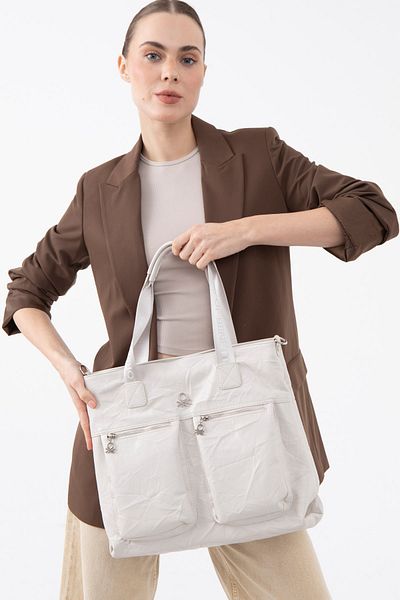 United Colors of Benetton Benetton Women's Beige Handbag - Bnt1472