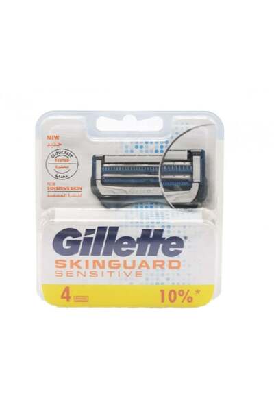 Gillette شفرات حلاقة جيليت للبشرة الحساسة عدد 4 قطع
