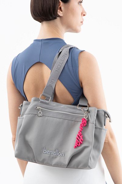 United Colors of Benetton Benetton Women's Arm Bag Gray Bnt1490