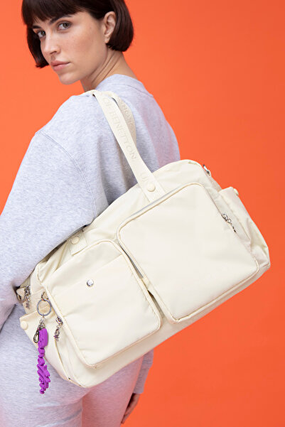 United Colors of Benetton Μπεζ Γυναικεία Τσάντα ώμου BENETTON BNT1461