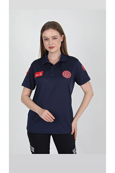 Ekg Medikal 112 Acil Sağlık Polo Yaka Comfort T-shirt (Unisex-Fileli Kumaş)