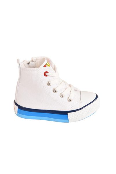 MARKABONİ Pantofi sport unisex pentru copii, cu fermoar, cu talie înaltă