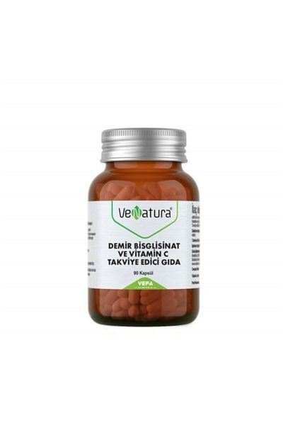 VeNatura Iron Bsg and Vitamin C 90 Capsules