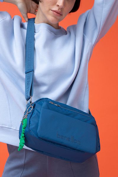 United Colors of Benetton Geantă de damă BENETTON albastră BNT1459