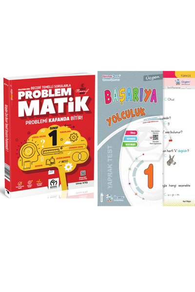Üçgen Yayıncılık 1.SINIF PROBLEMMATİK VE BAŞARIYA YOLCULUK YAPRAK TEST