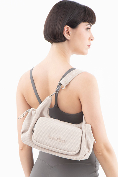 United Colors of Benetton GEANTA DE BRAȚ BENETTON FEMEI BEJ BNT1564