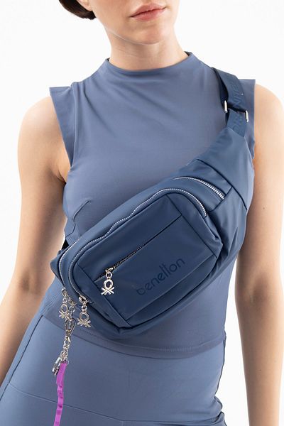 United Colors of Benetton Benetton Women's Waist Bag Navy Blue Bnt1572