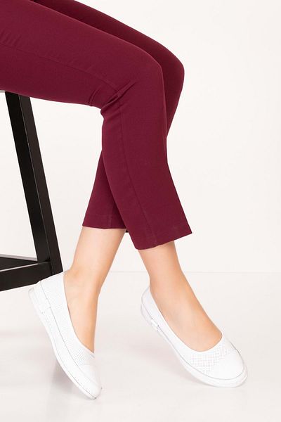 Gondol Pantofi de vară confortabili din piele naturală usl.2154