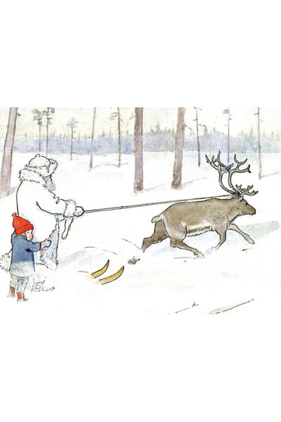 Editura Portocala Albastra Olle's Skiing Journey by Elsa Beskow