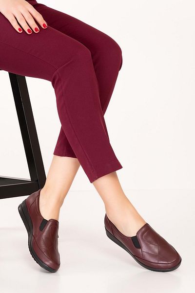 Gondol Pantofi casual de damă din piele naturală cu talpă moale anatomică Pyt.1213