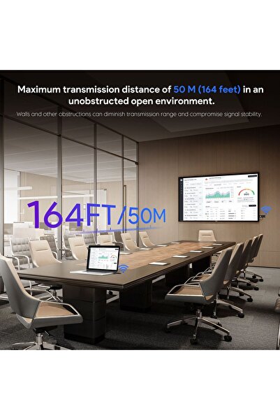 LivX Edup HDMI Kablosuz 1080p HD 50 Metre Ses Görüntü Aktarma Kiti EH-WD9912U